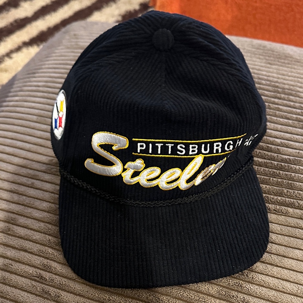 47’ Pittsburgh Steelers Black Cap